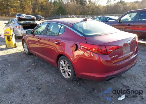 2013 Kia Optima Lx z USA, uszkodzony, nr VIN 5XXGM4A77DG183276